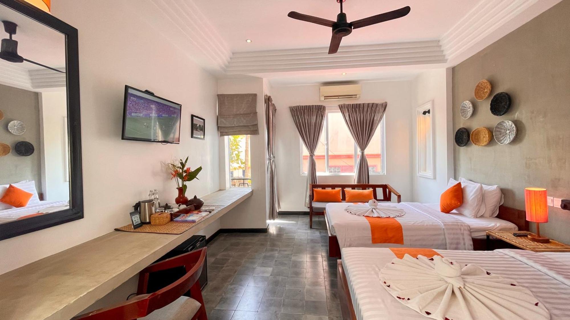 Boutique Indochine D'Angkor Hotel Сием Реап Стая снимка